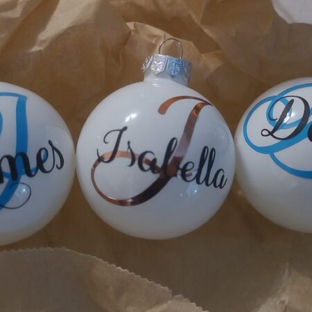 Kerstbal met naam