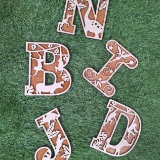 houten letters