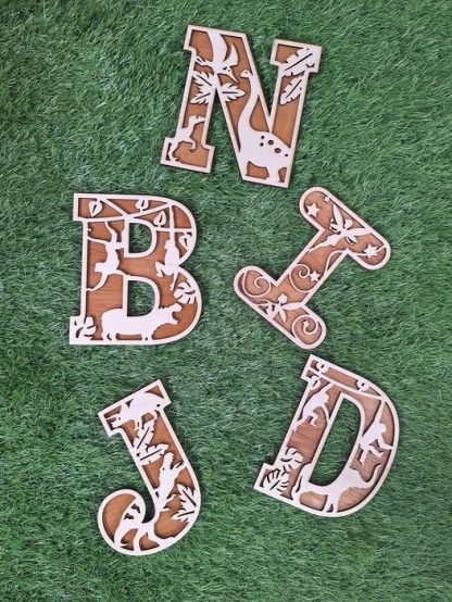 houten letters