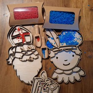 Sensorische speelgoed thema Sinterklaas
