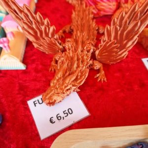 draak met vleugels 24 cm