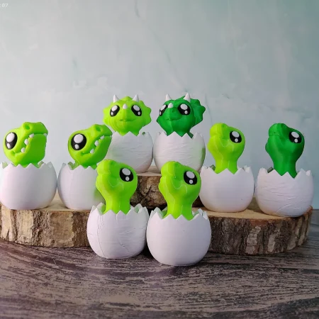 dino in ei klikker