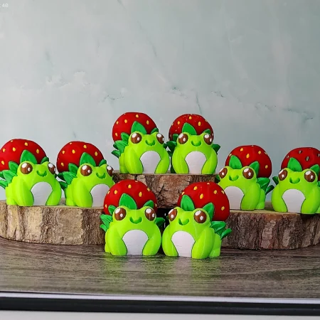 Aardbeien kikker klikker