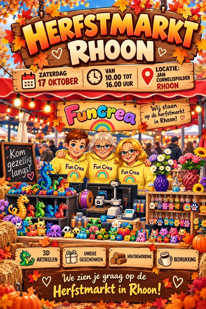 herfstmarkt Rhoon van Fun Crea